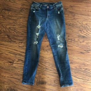 Size 6 old navy distressed jeans